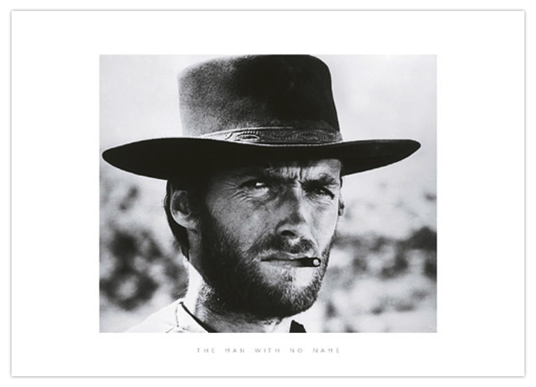 Poster Clint Eastwood Le Bon La Brute Et Le Truant Reproduction