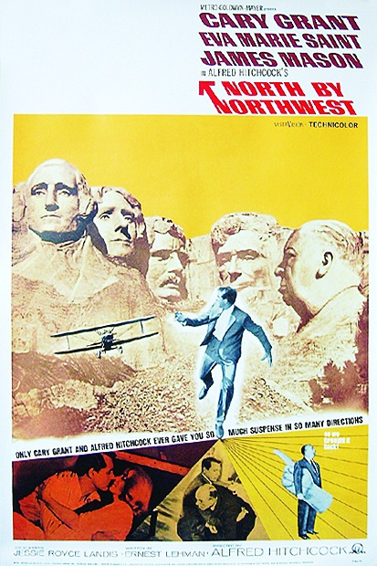 Poster La Mort Aux Trousses En Anglais North By Northwest Posters