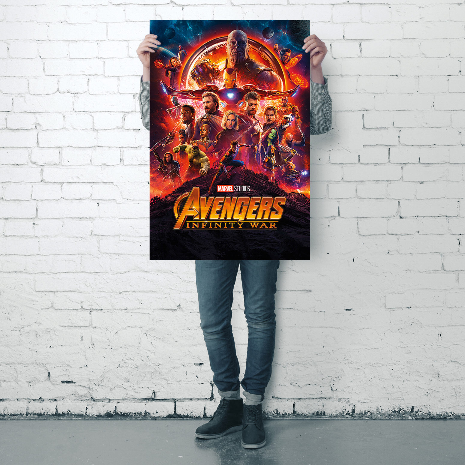 Poster Marvel Avengers Infinity War - One Sheet - Cdiscount