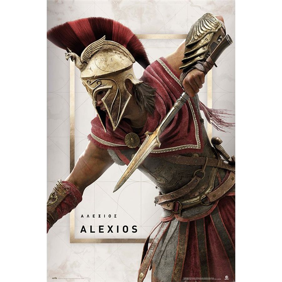 Poster Assassins Creed Odyssey Alexios En Vente Sur Close Up