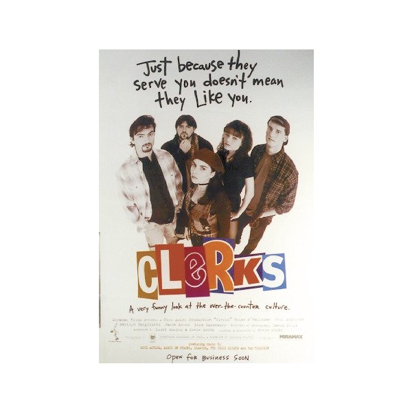 Poster Clerks, les employés modèles