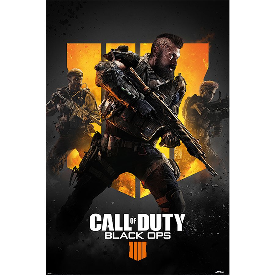 Poster Call of Duty Black Ops 4 - Trio - 