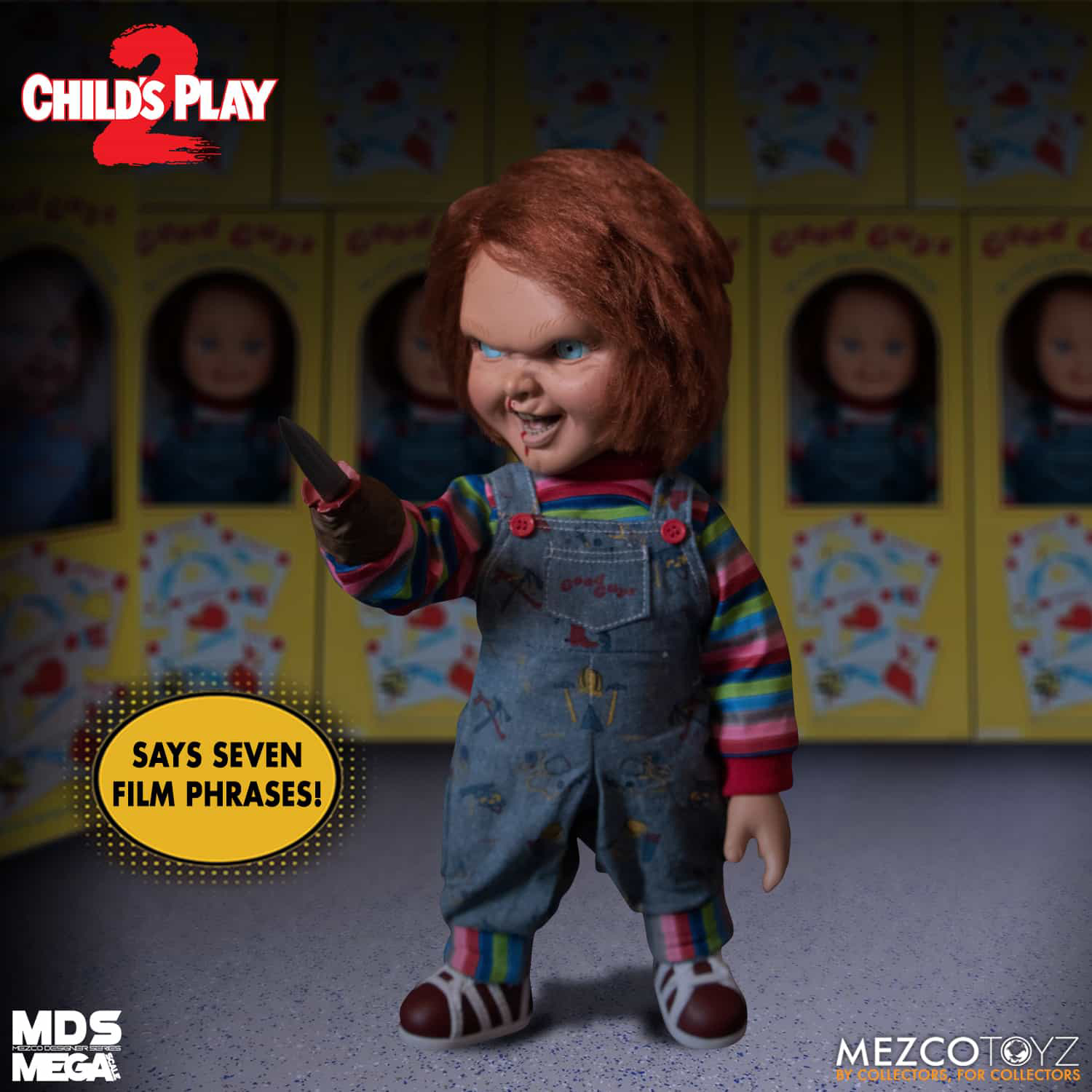 Chucky Jeu d´enfant poupée sonore Chucky 38 cm Poupées Chucky