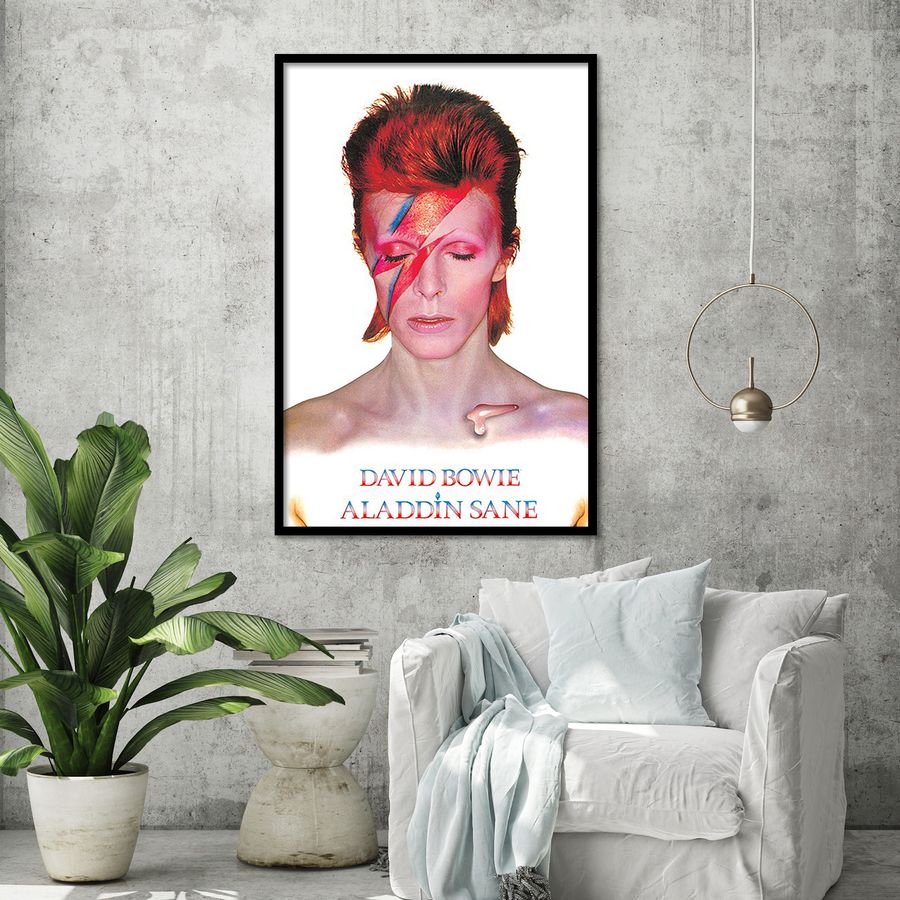 Poster David Bowie "Aladdin Sane" - Posters Grand Format Commandez Dès ...