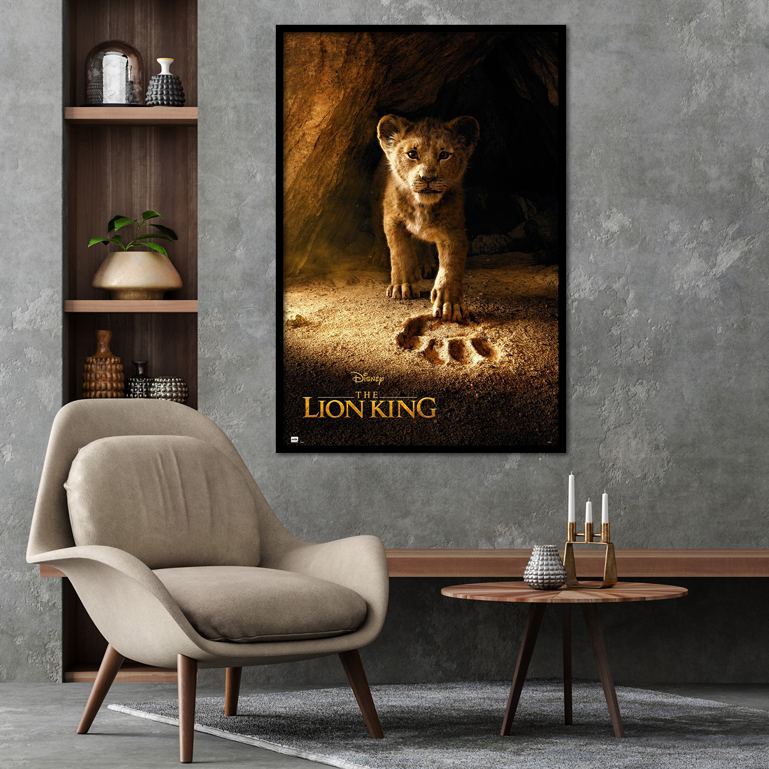 Poster intissé Disney Le Roi lion 248 x 368 cm