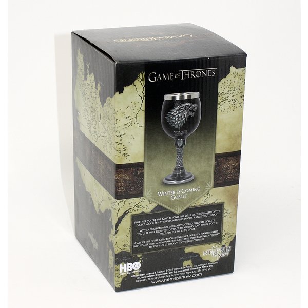 Calice Game of Thrones Winter Is Coming, en vente sur Close Up
