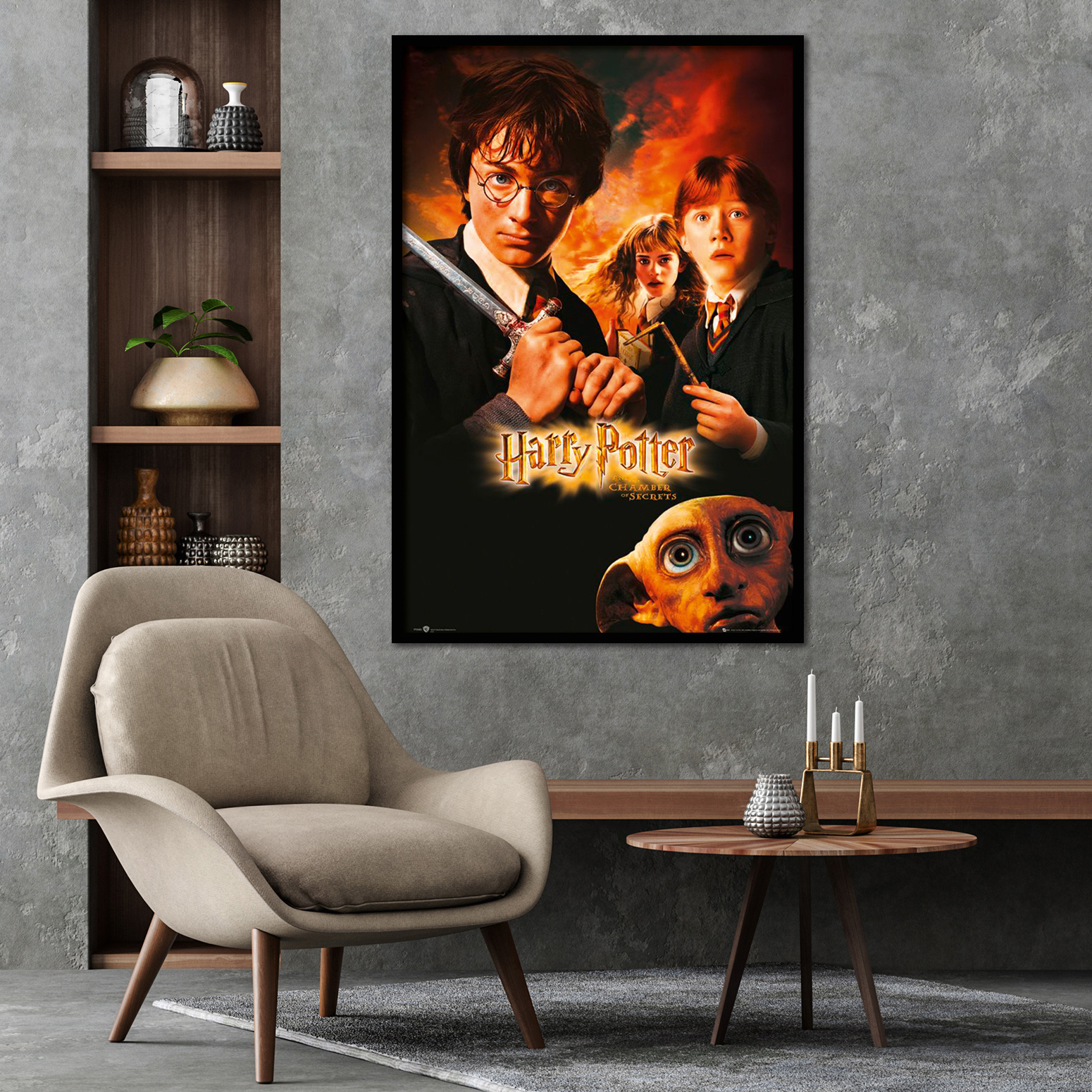 Affiche du film Harry Potter et la chambre des secrets - acheter Affiche du  film Harry Potter et la chambre des secrets (6757) 