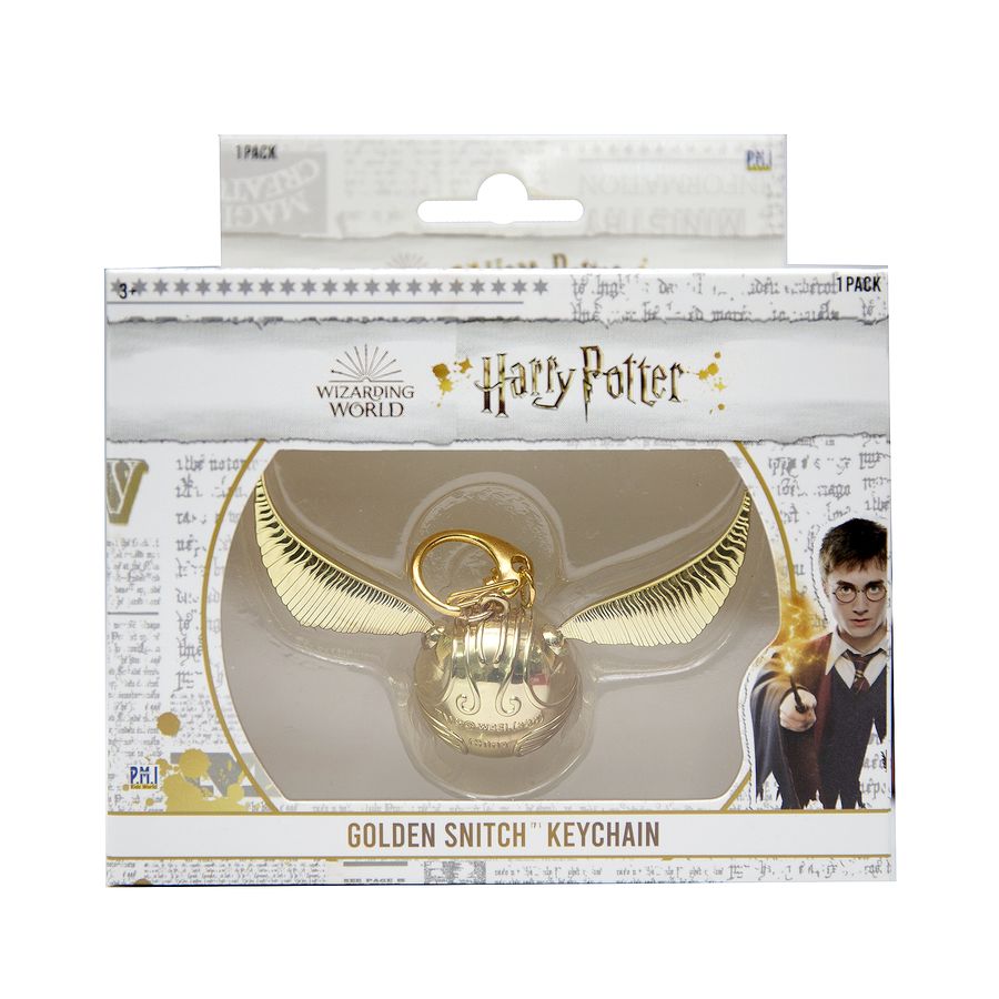 Porte-clés 3D Harry Potter - Vif d'or, en vente sur Close Up