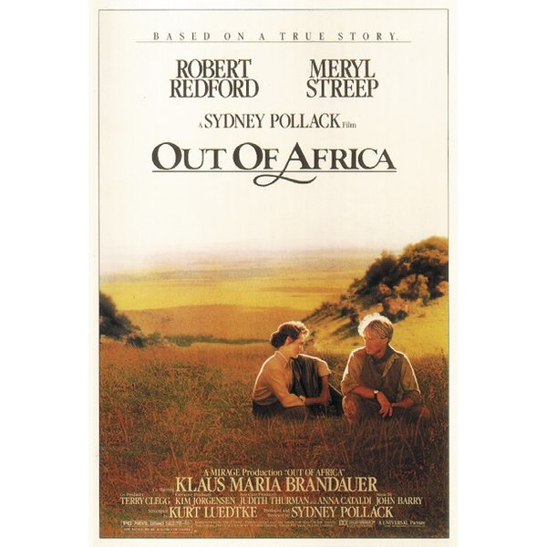 Out of Africa Poster, Affiche