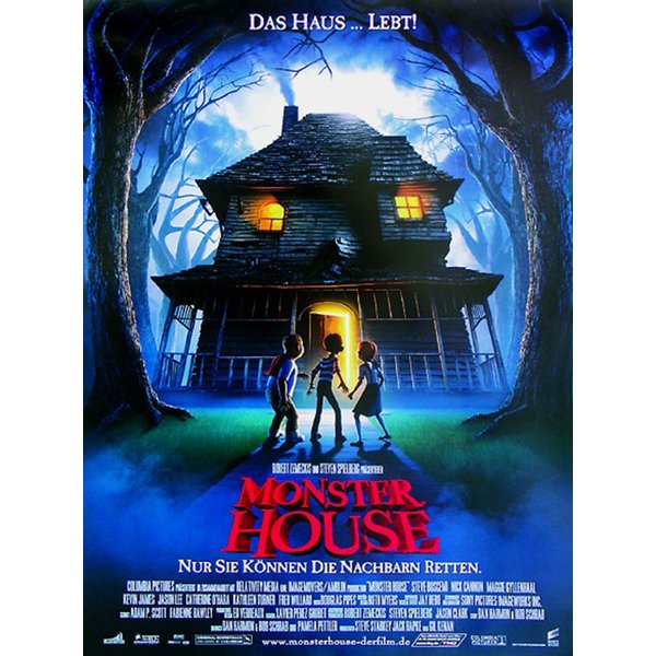MONSTER HOUSE POSTER, Affiche