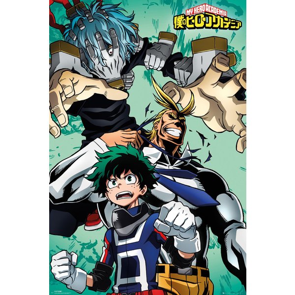 Poster My Hero Academia Collage, en vente sur Close Up