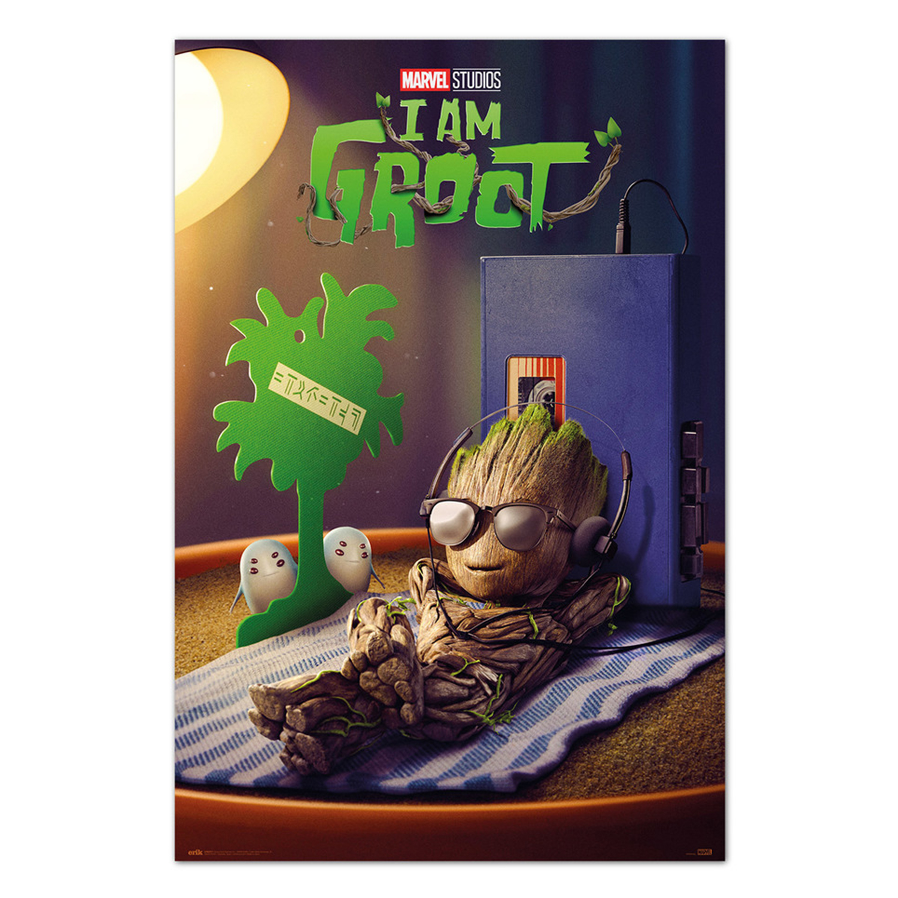 Poster, affiche Little groot, Cadeaux et merch