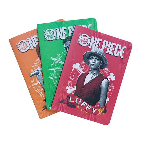 Set de 3 Carnets de notes DIN A5 One Piece -