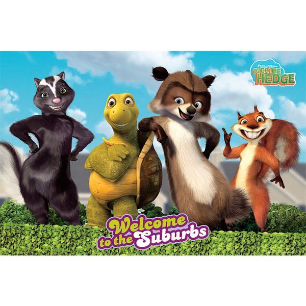 OVER THE HEDGE - ALL, Poster, Affiche