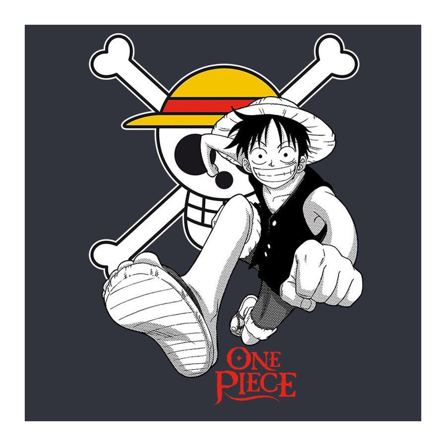 Drapeau De L Equipage De Luffy T-Shirt One Piece - Luffy & Emblem, en vente sur Close Up