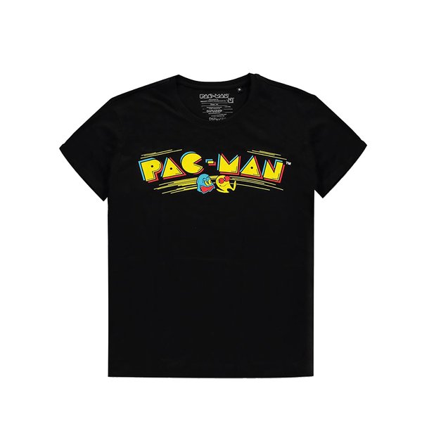 T-Shirt Pac-Man - Logo Rétro