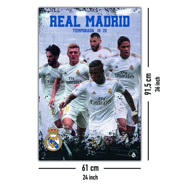 40++ Anti real madrid sprueche , Poster Real Madrid Équipe Saison 2019/20, en vente sur Close Up