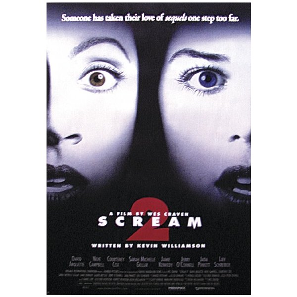 SCREAM 2, Poster, Affiche