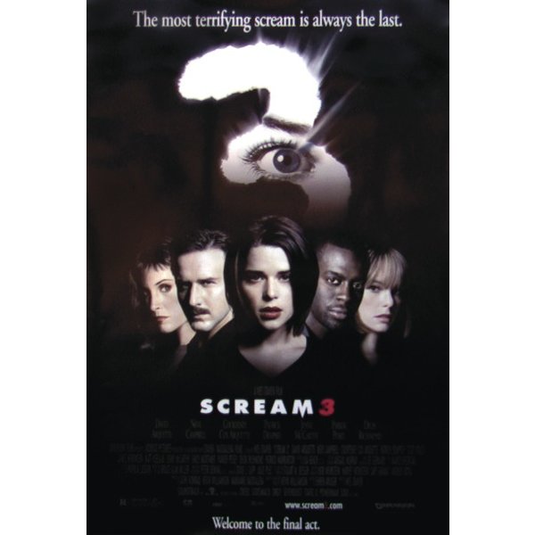 SCREAM 3, Poster, Affiche