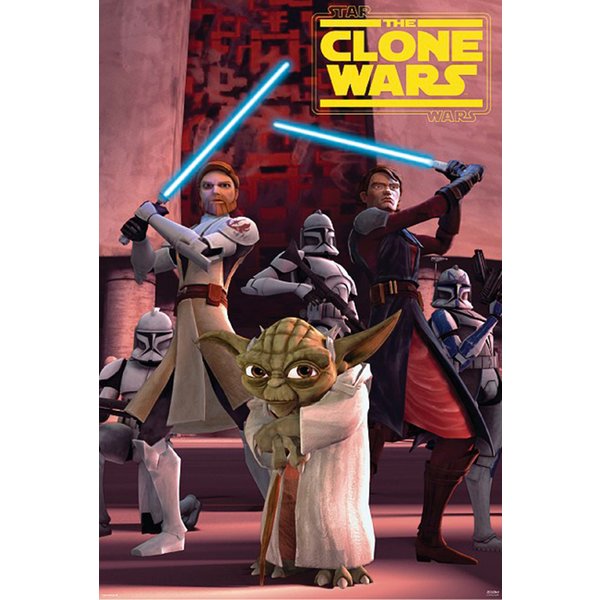 Poster STAR WARS THE CLONE WARS