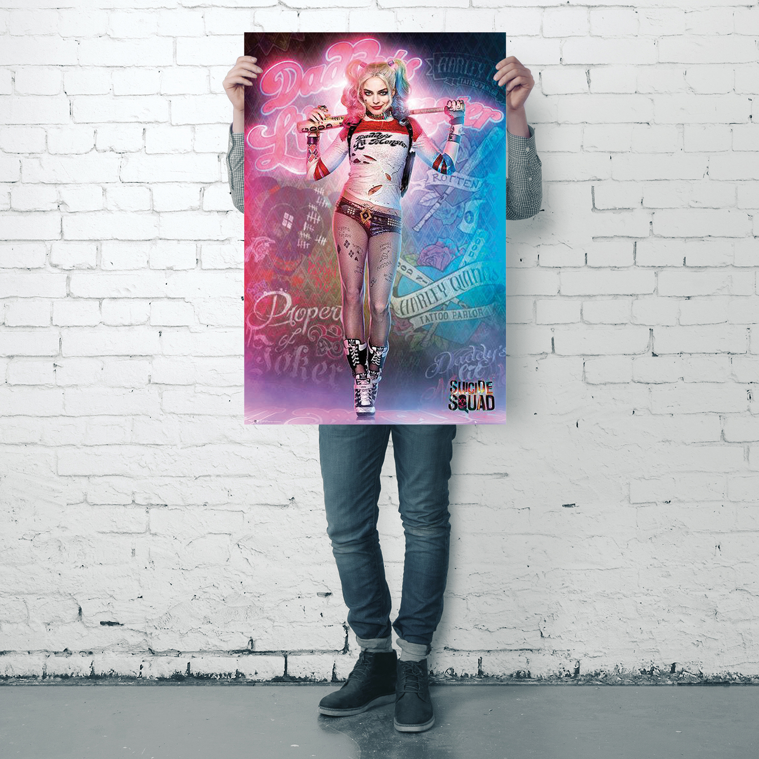 Poster Suicide Squad - Harley Quinn debout, en vente sur Close Up