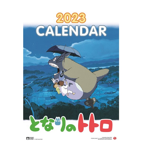 Calendrier 2023 Studio Ghibli - Mon voisin Totoro, sur Close Up