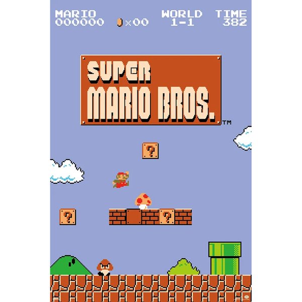 Poster Super Mario Bros. -