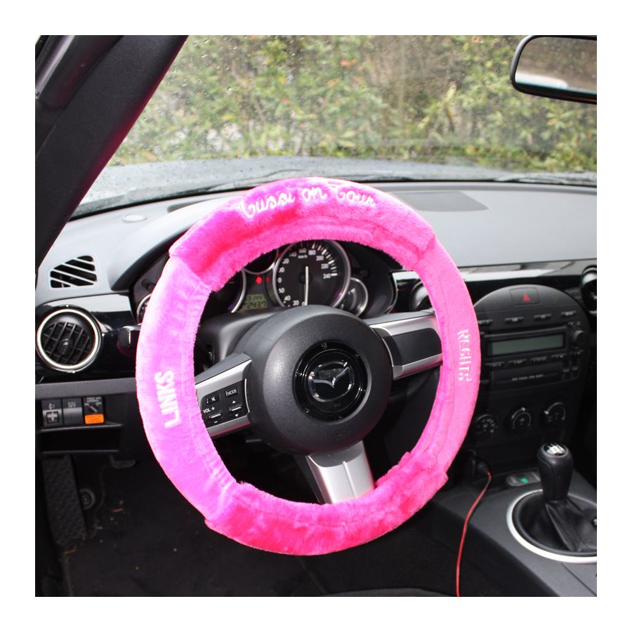 Couvre volant rose tussi on tour Navigationshilfe für Girls - Accessoires  pour voitures Commandez dès maintenant! Close Up